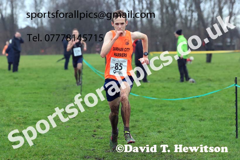Senior mens 2023 North Eastern Cross Country Champs., Temple Park, South Shields. Photo: David T. Hewitson/Sports for All Pics